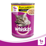 Whiskas Karma Mokra dla Kota Kurczak - obrazek 3