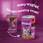 Whiskas Karma Mokra dla Kota Wołowina 400g - obrazek 2