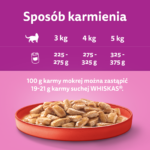 Whiskas Karma Mokra dla Kota Wołowina 400g - obrazek 3