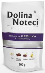 Dolina Noteci Premium Królik Żurawina 500g