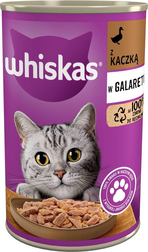 7449_1.jpg Whiskas Mokra Karma z Kaczką w Galaretce - obrazek 1