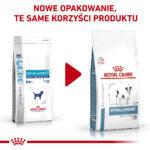 Karma Royal Canin Hypoallergenic Small Dog 3,5kg - obrazek 2
