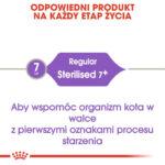 ROYAL CANIN Sterilised +7 Karma 400g - obrazek 4