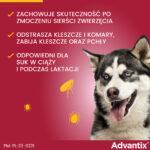 Advantix Krople na Kleszcze i Pchły 10-25kg - obrazek 6