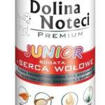 Karma Dolina Noteci Junior Wołowina 400g