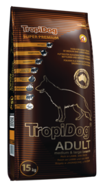 Tropidog Karma Jagnięcina Ryż Duże Rasy