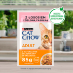 Purina Cat Chow Adult Łosoś 85g - obrazek 3