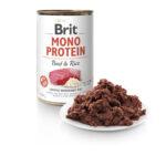 Brit Mono Protein Wołowina z Ryżem 400g - obrazek 2