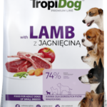 Tropidog Karma Jagnięcina Ryż Małe Rasy 8kg