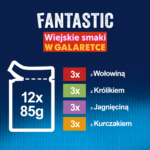 Felix Fantastic Wiejskie Smaki dla Kota 12x85g - obrazek 5