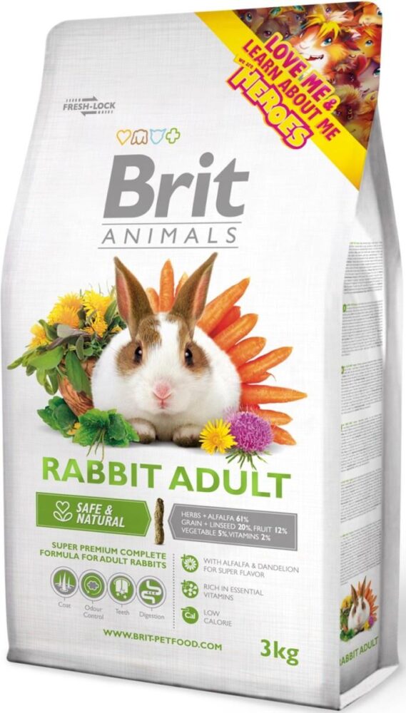 8814_1.jpg Brit Animals Karma Królik Adult 1,5kg - obrazek 1