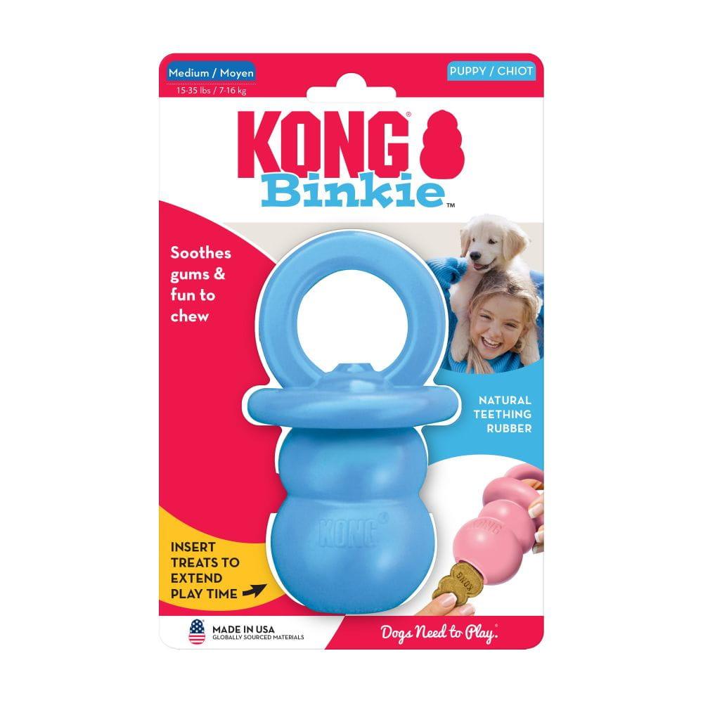9000_1.jpg KONG Puppy Binkie Gryzak dla Szczeniaka M - obrazek 1