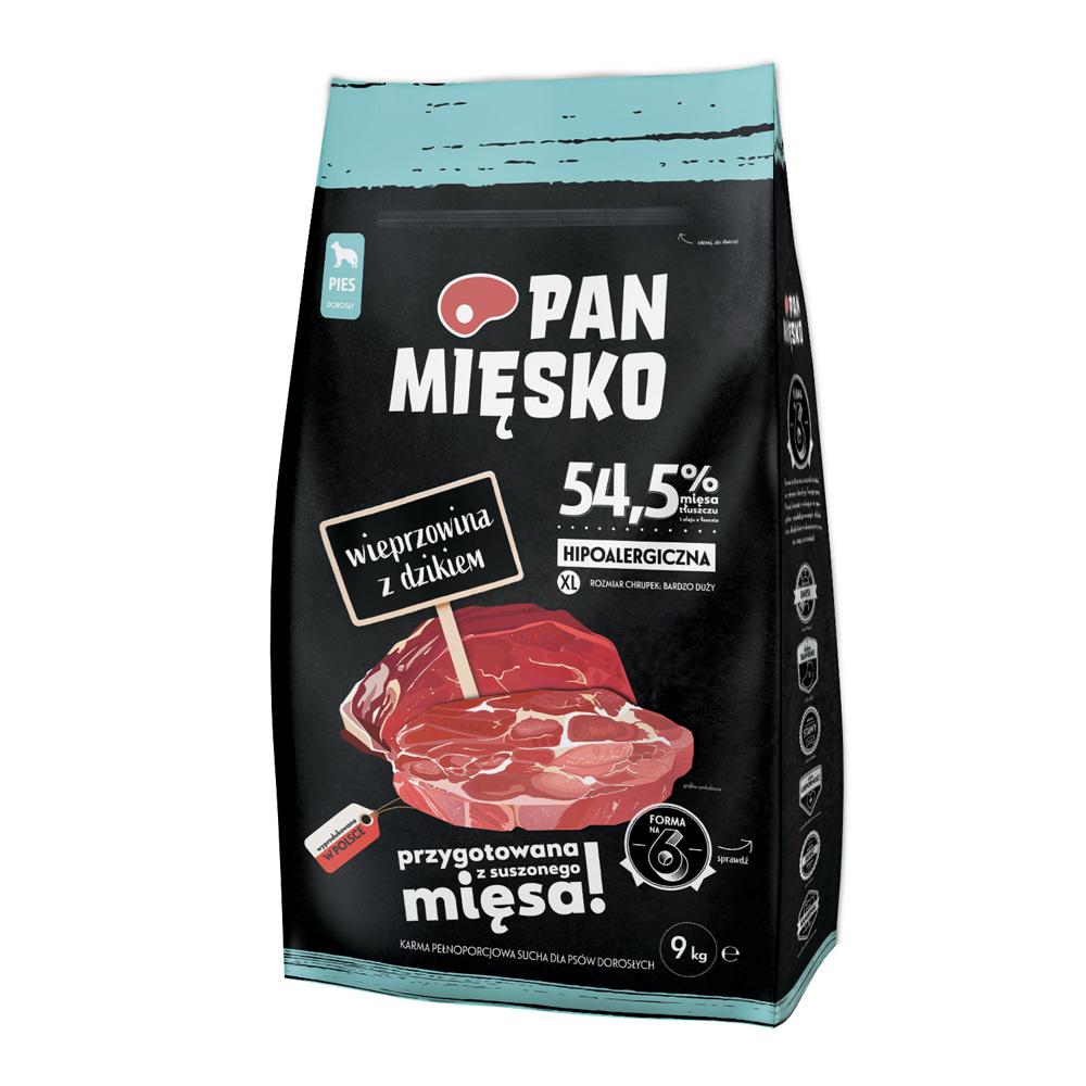 9166_1.jpg Pan Mięsko Karma Wieprzowina Dzik XL 9kg - obrazek 1