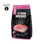 PAN MIĘSKO Szczenięta XS Cielęcina Przepiórka 9kg