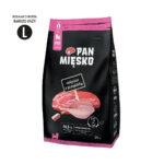 Pan Mięsko Karma Szczeniąt Cielęcina Przepiórka