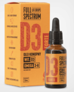 Cosma Cannabis Olej Konopny D3 Forte 30ml