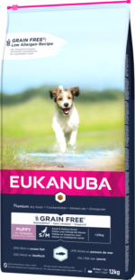 Eukanuba Puppy Łosoś Bezzbożowa 12kg