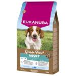 Eukanuba Adult Bezzbożowa Łosoś 12kg