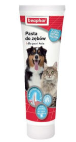 Beaphar Pasta Do Zębów Dla Psów i Kotów Mięsna 100g - obrazek 2