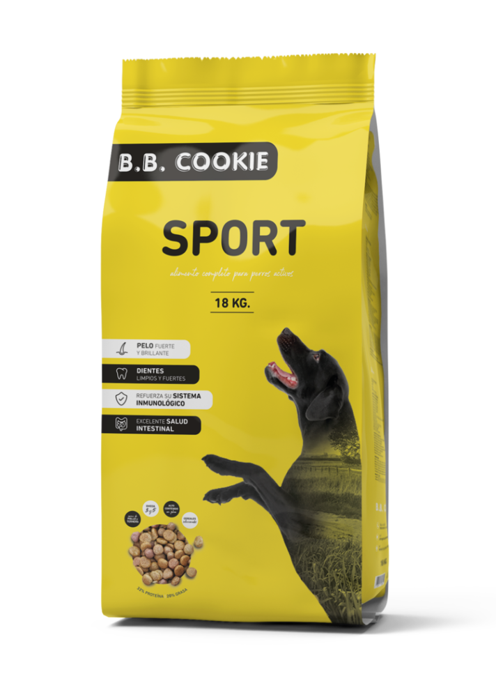 BBCookieSport.png Karma B.B. COOKIE SPORT dla Psów Aktywnych 18kg - obrazek 1