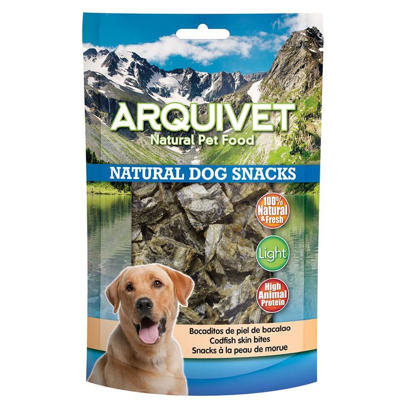 bocaditos_de_piel_de_bacalao_70_g.jpg ARQUIVET Kostki z Dorsza dla Psa 70g - obrazek 1