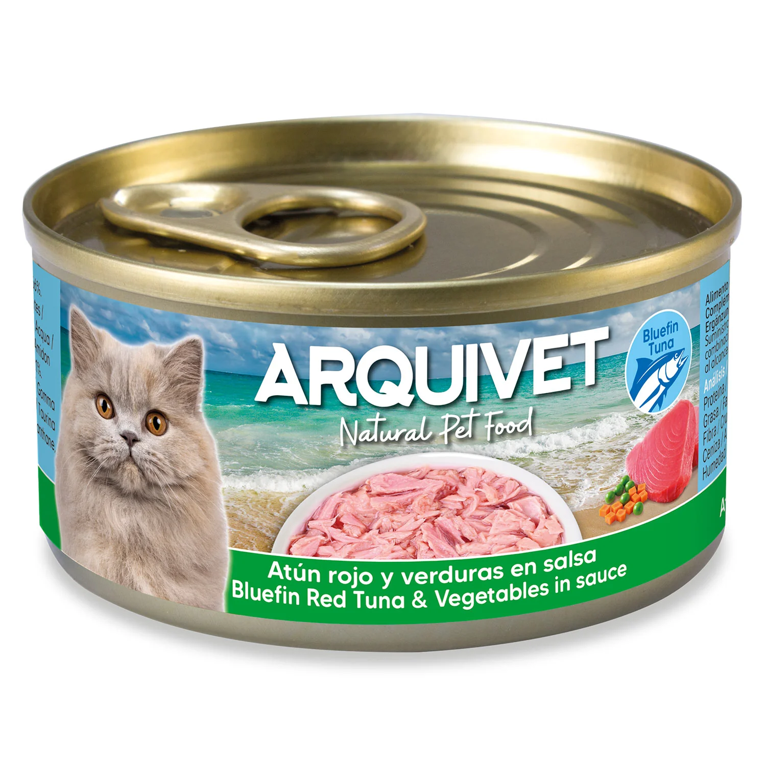 redtu_warzywa.webp Arquivet Karma Mokra Tuńczyk Warzywa 80g - obrazek 1